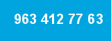 963 412 77 63 963 412 77 63